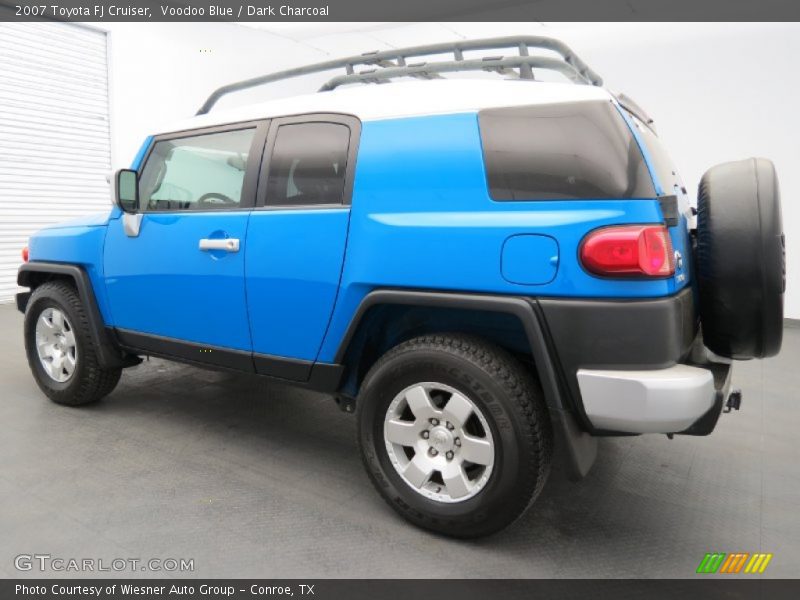 Voodoo Blue / Dark Charcoal 2007 Toyota FJ Cruiser
