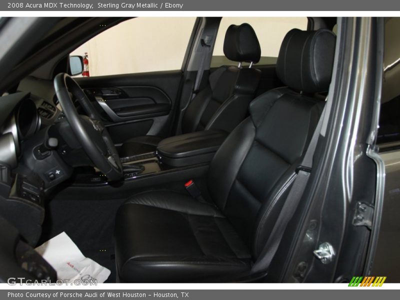 Sterling Gray Metallic / Ebony 2008 Acura MDX Technology