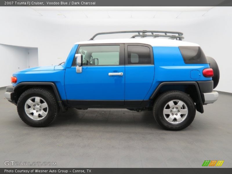 Voodoo Blue / Dark Charcoal 2007 Toyota FJ Cruiser