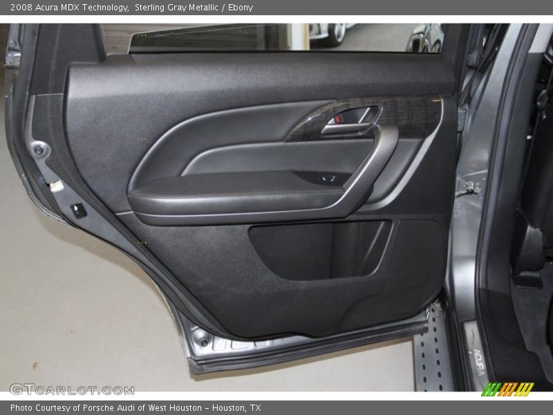 Sterling Gray Metallic / Ebony 2008 Acura MDX Technology