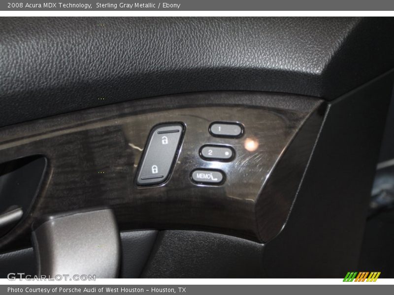 Sterling Gray Metallic / Ebony 2008 Acura MDX Technology