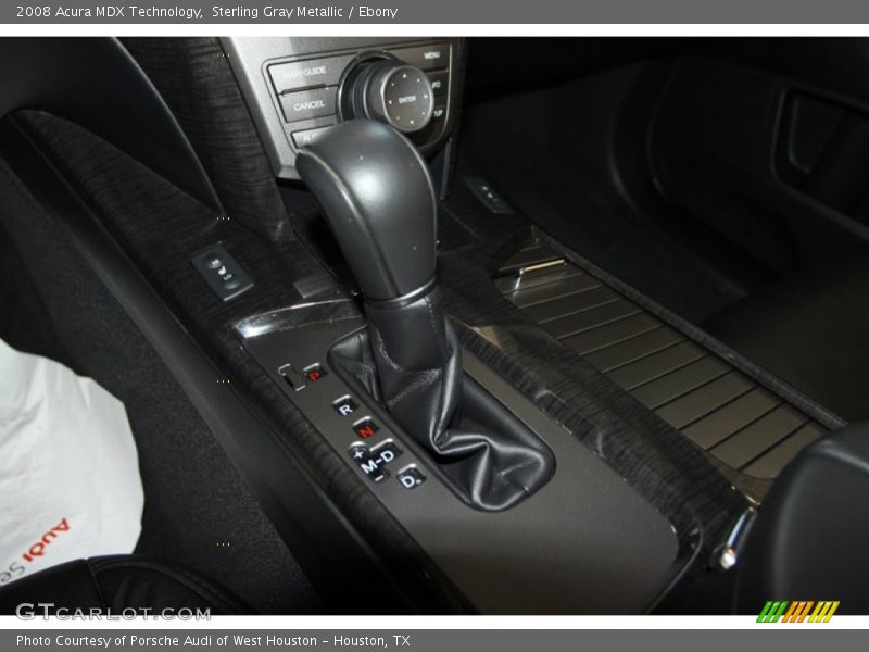 Sterling Gray Metallic / Ebony 2008 Acura MDX Technology