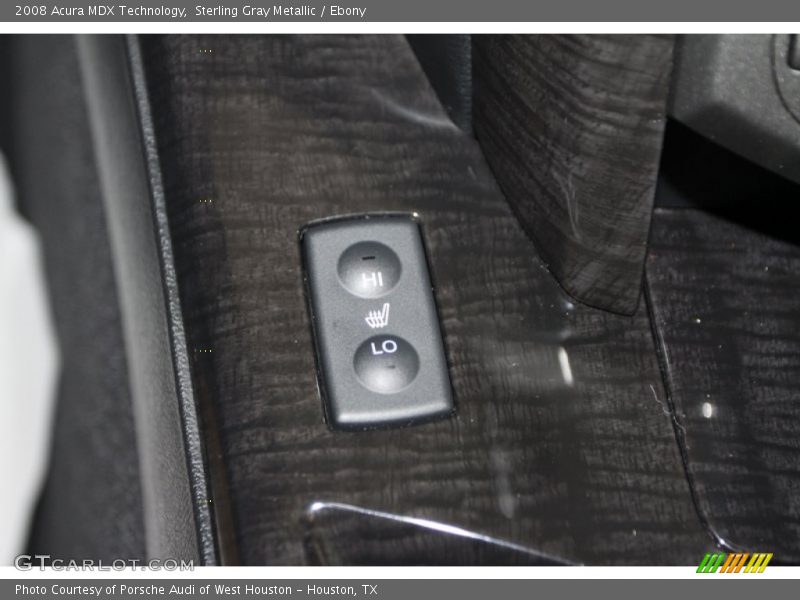 Sterling Gray Metallic / Ebony 2008 Acura MDX Technology