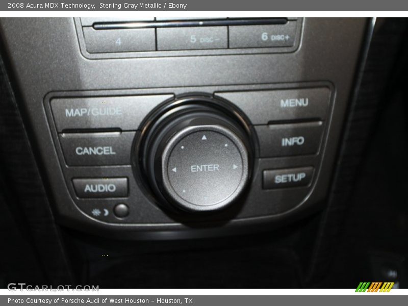 Sterling Gray Metallic / Ebony 2008 Acura MDX Technology