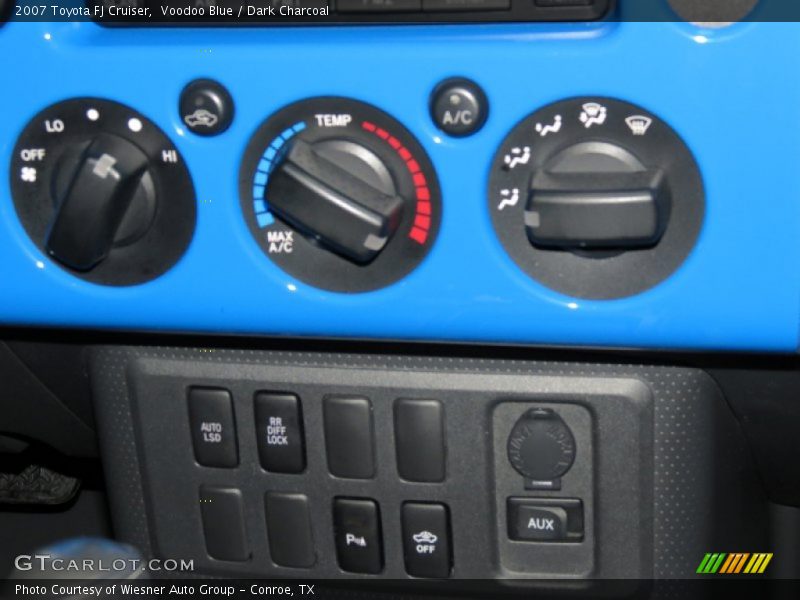 Voodoo Blue / Dark Charcoal 2007 Toyota FJ Cruiser