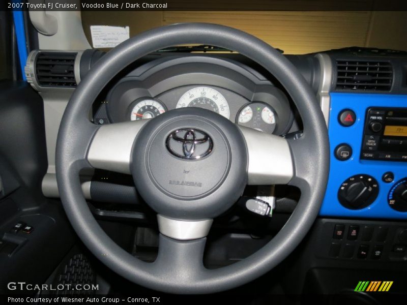 Voodoo Blue / Dark Charcoal 2007 Toyota FJ Cruiser