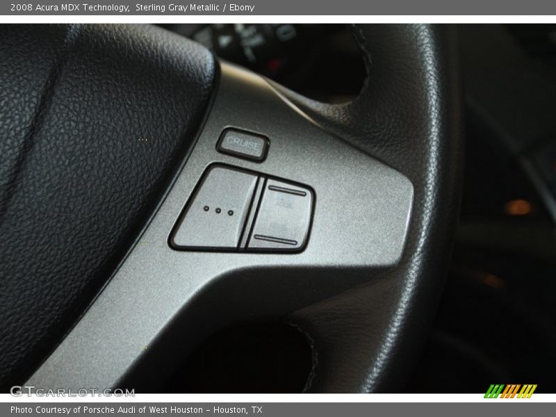 Sterling Gray Metallic / Ebony 2008 Acura MDX Technology