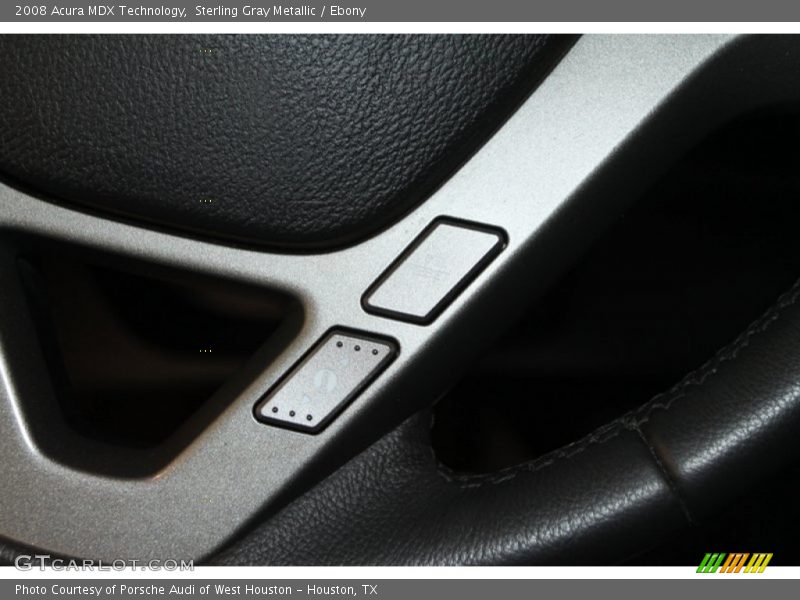 Sterling Gray Metallic / Ebony 2008 Acura MDX Technology