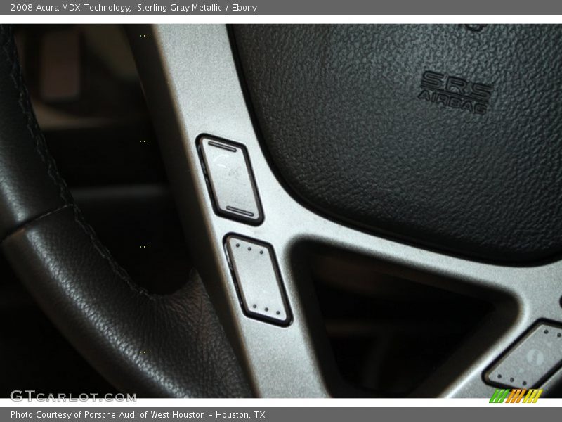 Sterling Gray Metallic / Ebony 2008 Acura MDX Technology