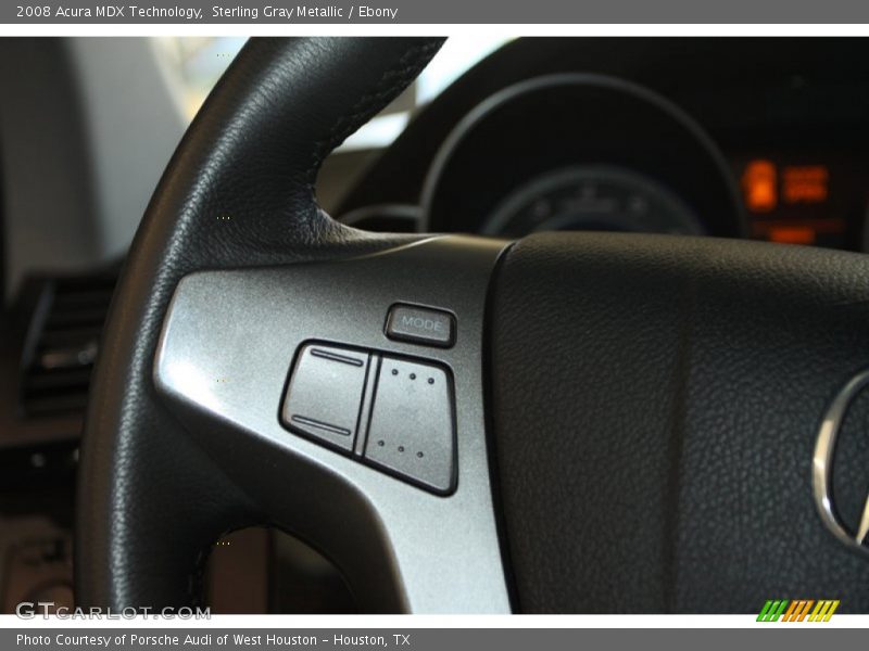 Sterling Gray Metallic / Ebony 2008 Acura MDX Technology