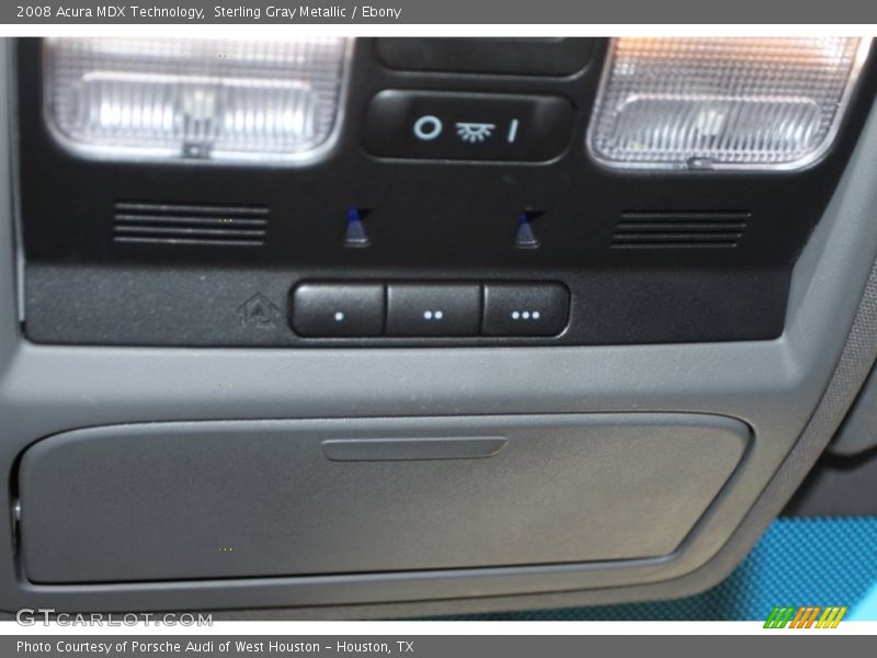 Sterling Gray Metallic / Ebony 2008 Acura MDX Technology