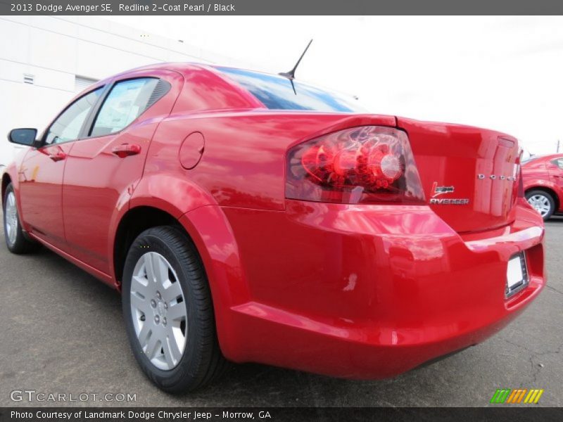 Redline 2-Coat Pearl / Black 2013 Dodge Avenger SE