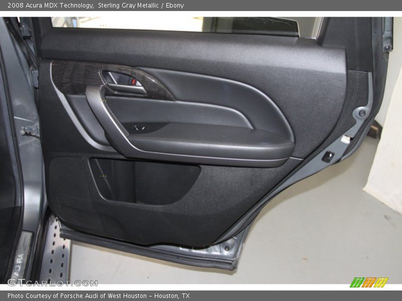 Sterling Gray Metallic / Ebony 2008 Acura MDX Technology