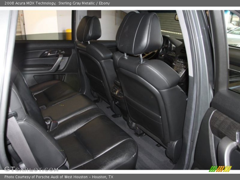 Sterling Gray Metallic / Ebony 2008 Acura MDX Technology