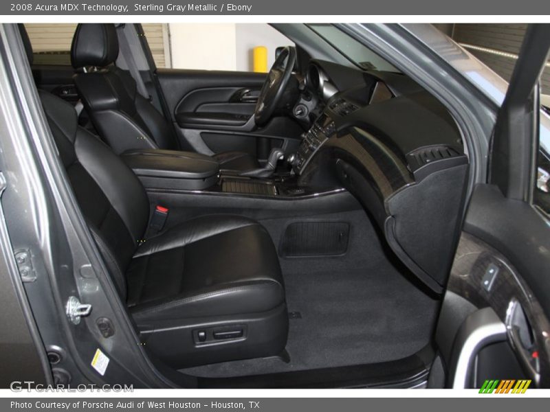 Sterling Gray Metallic / Ebony 2008 Acura MDX Technology