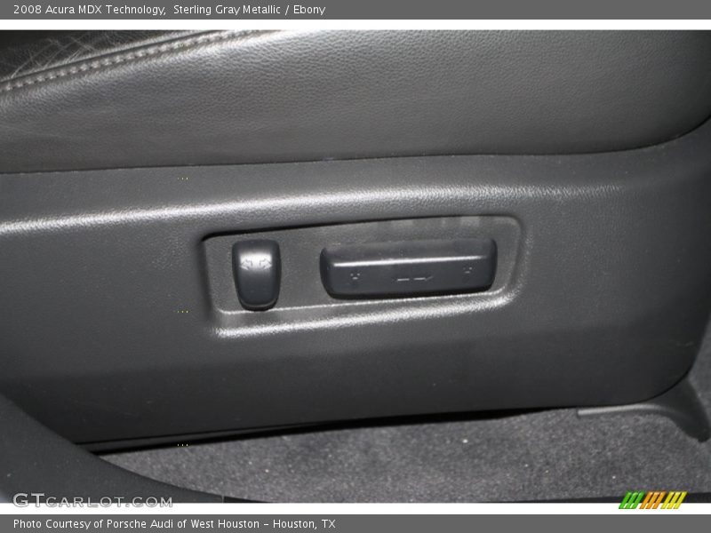 Sterling Gray Metallic / Ebony 2008 Acura MDX Technology
