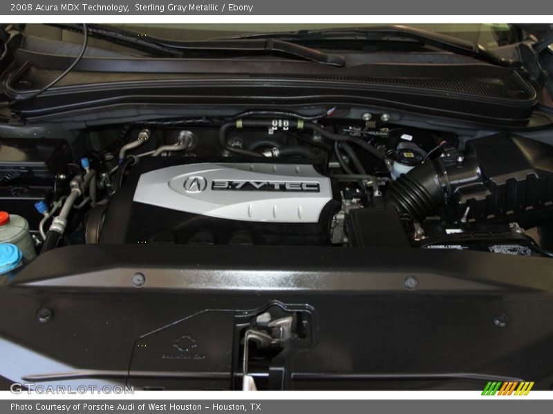 Sterling Gray Metallic / Ebony 2008 Acura MDX Technology