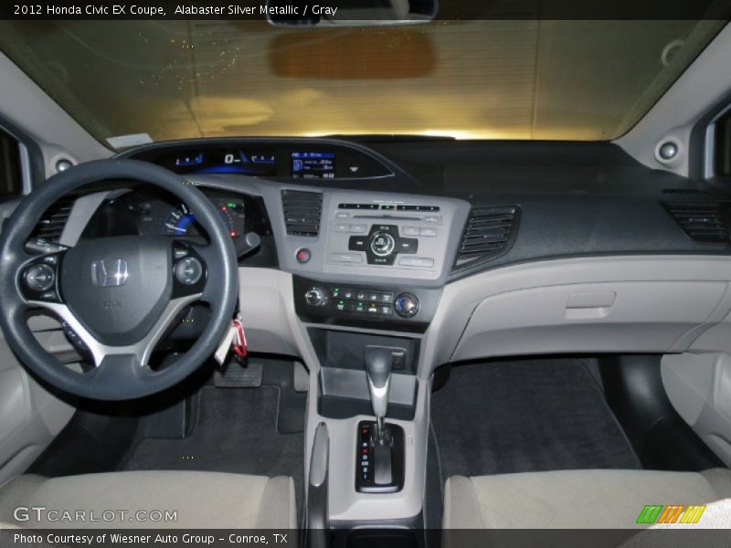 Dashboard of 2012 Civic EX Coupe