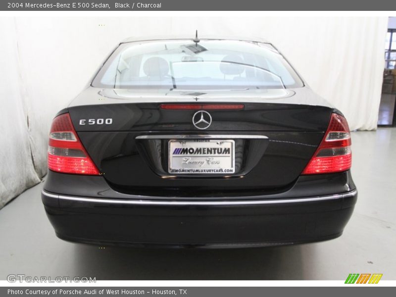 Black / Charcoal 2004 Mercedes-Benz E 500 Sedan
