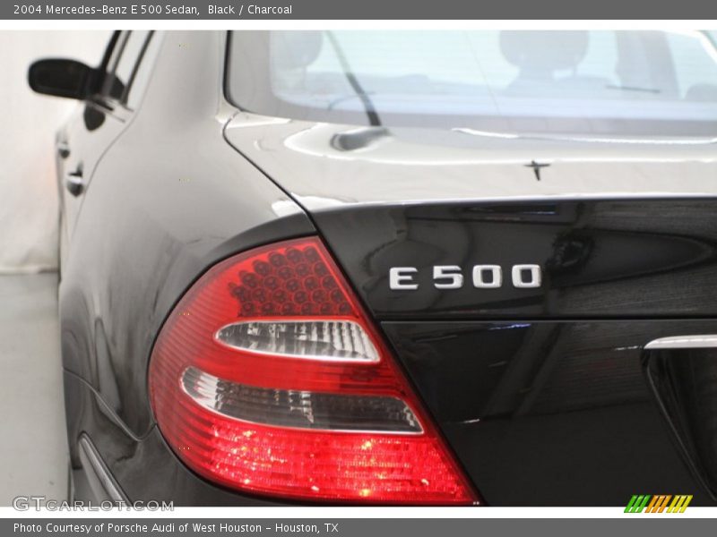 Black / Charcoal 2004 Mercedes-Benz E 500 Sedan