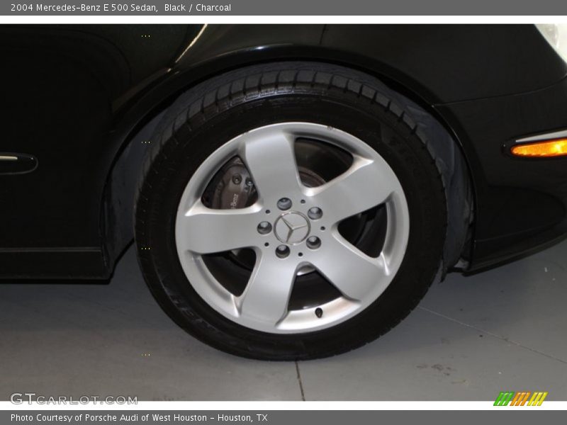 Black / Charcoal 2004 Mercedes-Benz E 500 Sedan