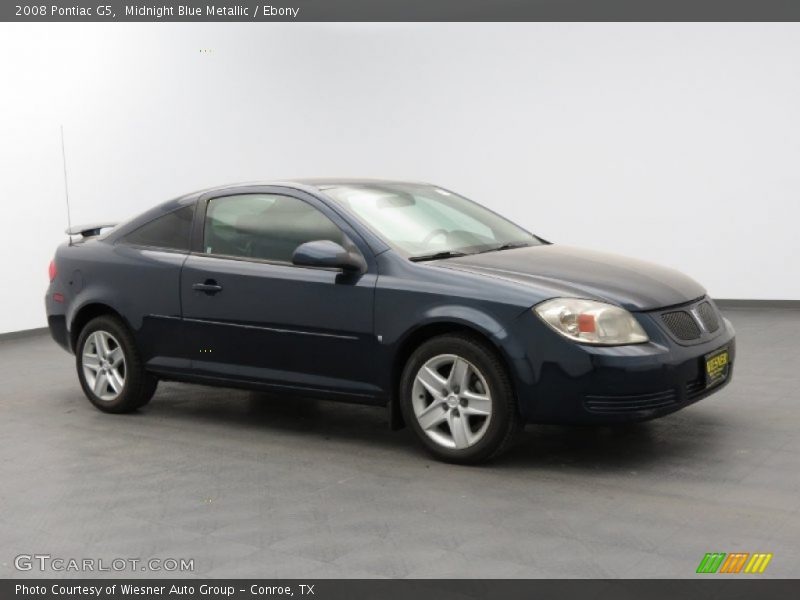 Midnight Blue Metallic / Ebony 2008 Pontiac G5