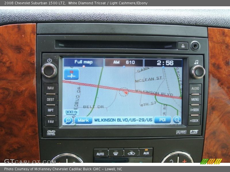 White Diamond Tricoat / Light Cashmere/Ebony 2008 Chevrolet Suburban 1500 LTZ