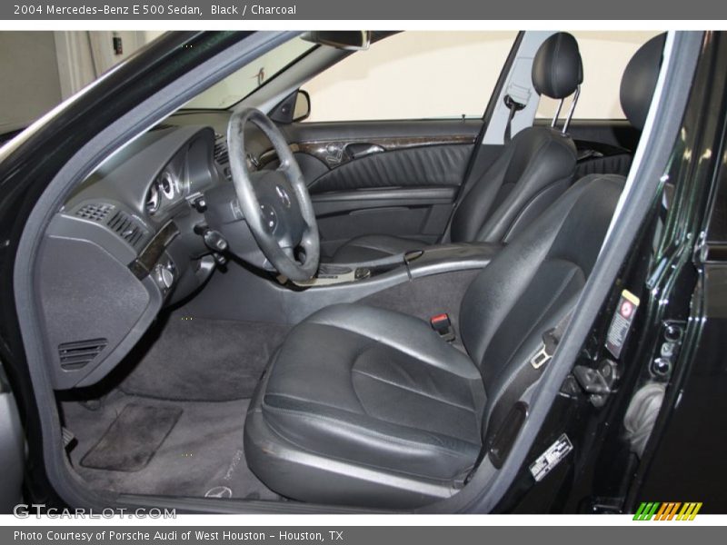 Black / Charcoal 2004 Mercedes-Benz E 500 Sedan