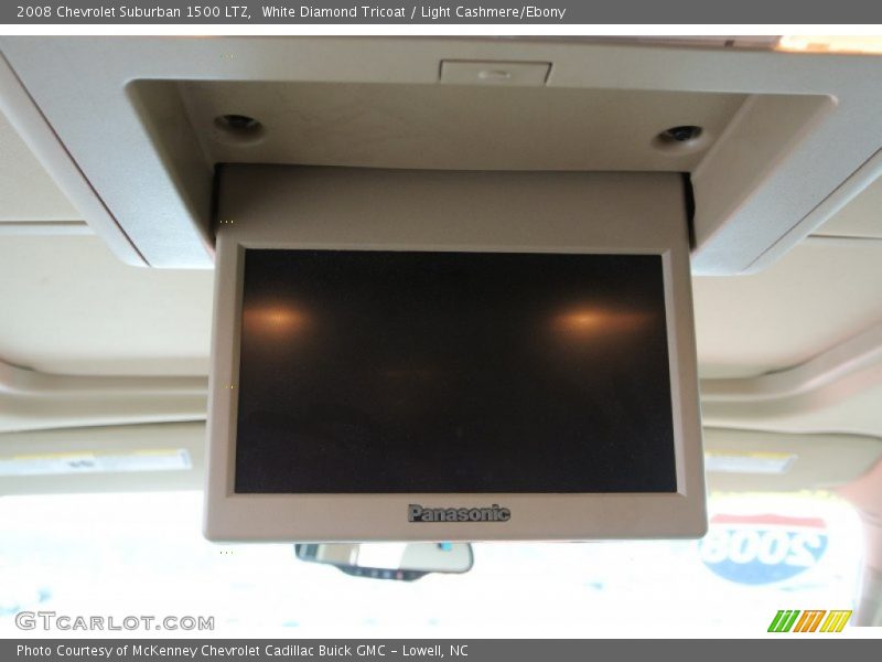 White Diamond Tricoat / Light Cashmere/Ebony 2008 Chevrolet Suburban 1500 LTZ