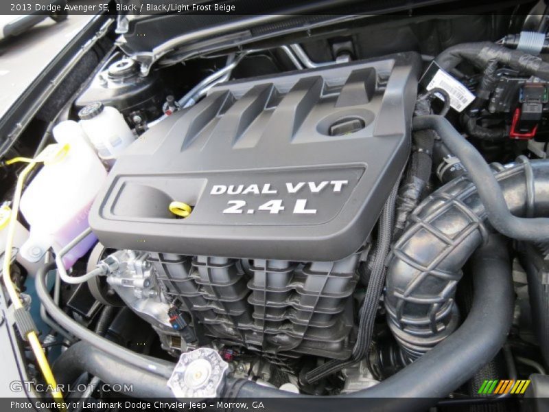 Black / Black/Light Frost Beige 2013 Dodge Avenger SE