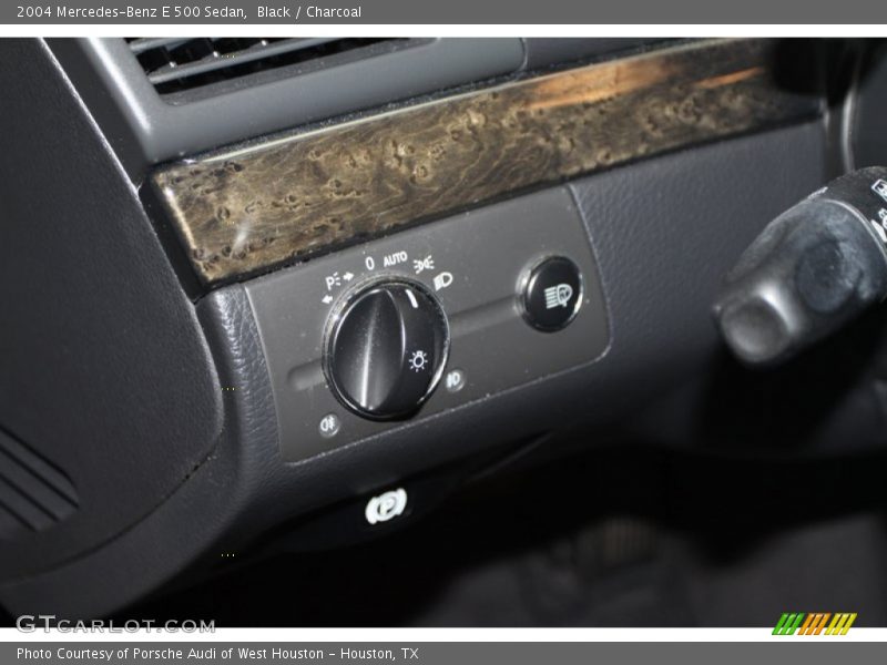 Black / Charcoal 2004 Mercedes-Benz E 500 Sedan