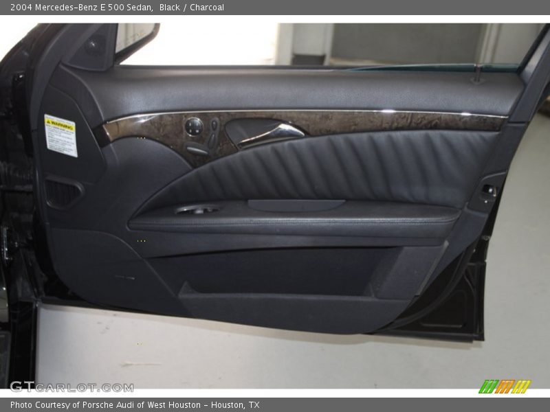 Black / Charcoal 2004 Mercedes-Benz E 500 Sedan