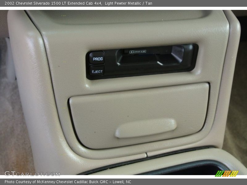 Light Pewter Metallic / Tan 2002 Chevrolet Silverado 1500 LT Extended Cab 4x4