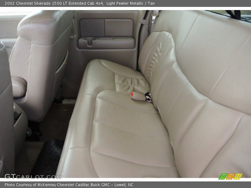 Light Pewter Metallic / Tan 2002 Chevrolet Silverado 1500 LT Extended Cab 4x4