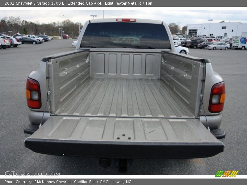 Light Pewter Metallic / Tan 2002 Chevrolet Silverado 1500 LT Extended Cab 4x4