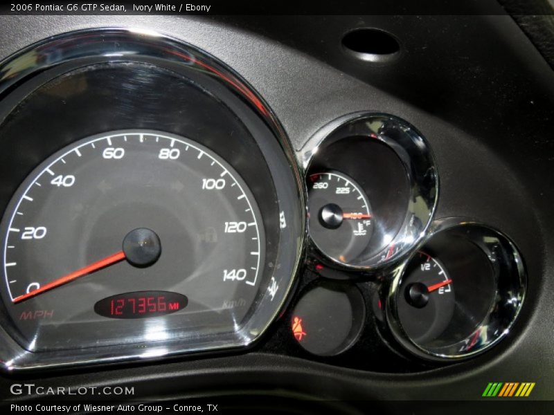 Ivory White / Ebony 2006 Pontiac G6 GTP Sedan