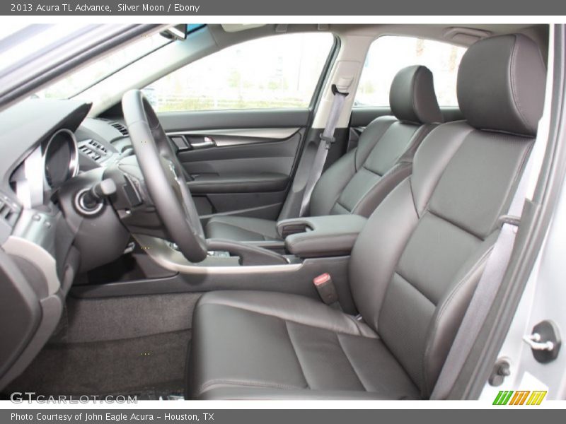 Silver Moon / Ebony 2013 Acura TL Advance