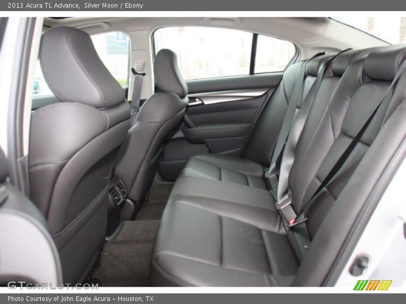 Silver Moon / Ebony 2013 Acura TL Advance