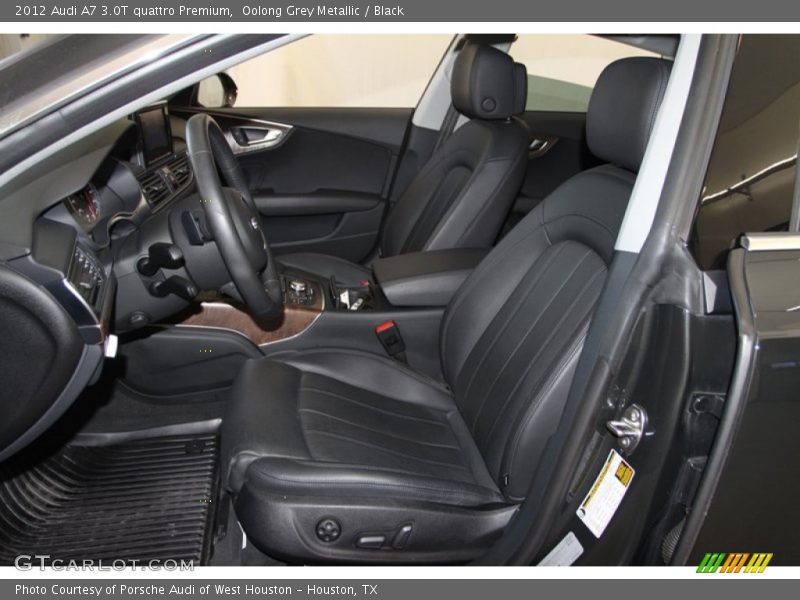 Oolong Grey Metallic / Black 2012 Audi A7 3.0T quattro Premium