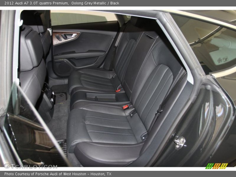 Oolong Grey Metallic / Black 2012 Audi A7 3.0T quattro Premium