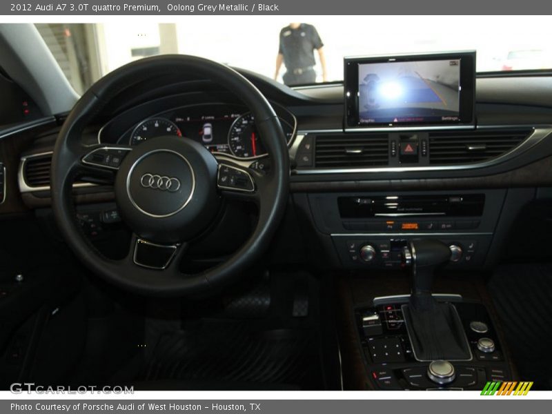 Oolong Grey Metallic / Black 2012 Audi A7 3.0T quattro Premium
