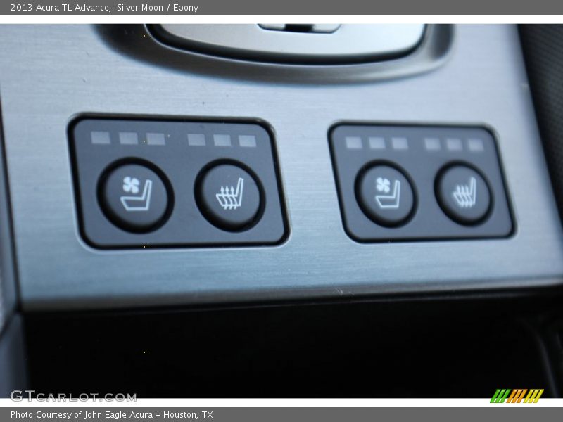 Silver Moon / Ebony 2013 Acura TL Advance