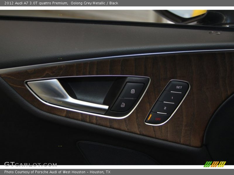 Oolong Grey Metallic / Black 2012 Audi A7 3.0T quattro Premium