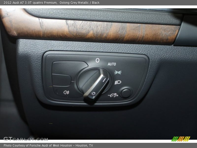 Oolong Grey Metallic / Black 2012 Audi A7 3.0T quattro Premium