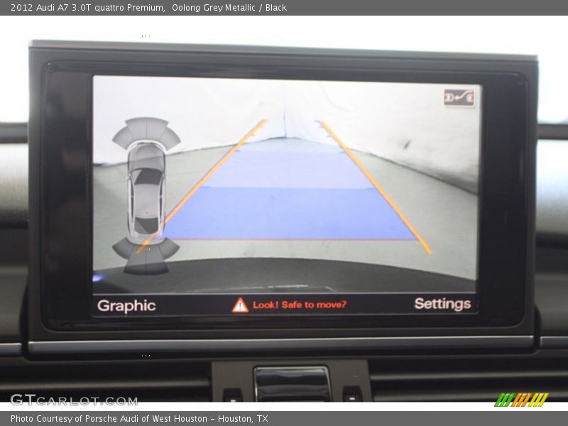 Oolong Grey Metallic / Black 2012 Audi A7 3.0T quattro Premium