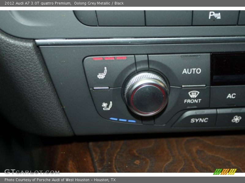 Oolong Grey Metallic / Black 2012 Audi A7 3.0T quattro Premium