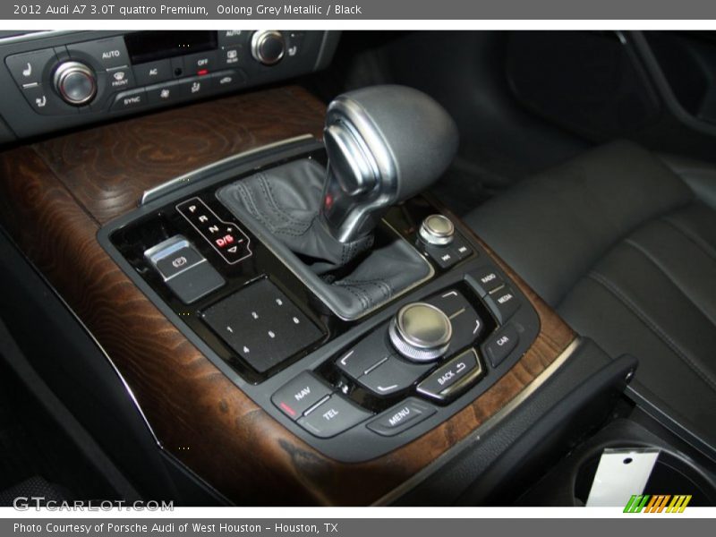 Oolong Grey Metallic / Black 2012 Audi A7 3.0T quattro Premium