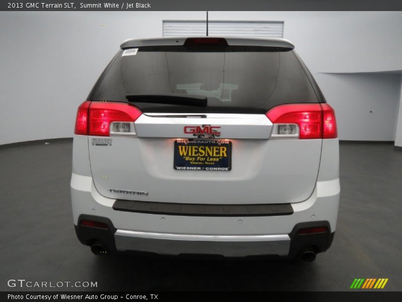 Summit White / Jet Black 2013 GMC Terrain SLT