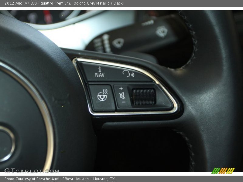 Oolong Grey Metallic / Black 2012 Audi A7 3.0T quattro Premium