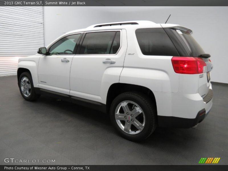 Summit White / Jet Black 2013 GMC Terrain SLT